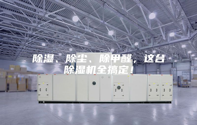 除濕、除塵、除甲醛,這臺除濕機全搞定!