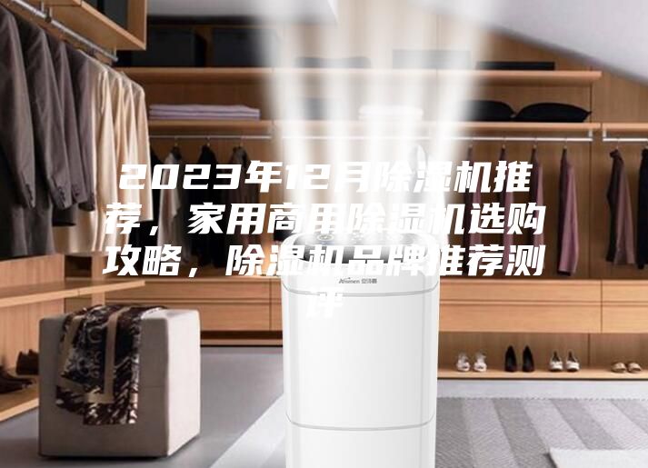 2023年12月除濕機推薦,家用商用除濕機選購攻略,除濕機品牌推薦測評