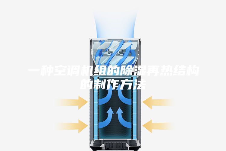 一種空調(diào)機(jī)組的除濕再熱結(jié)構(gòu)的制作方法