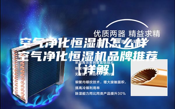 空氣凈化恒濕機(jī)怎么樣 空氣凈化恒濕機(jī)品牌推薦【詳解】