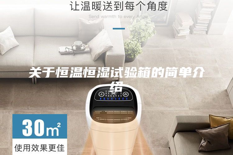 關于恒溫恒濕試驗箱的簡單介紹